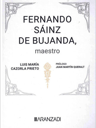 Fernando Sáinz de Bujanda, maestro