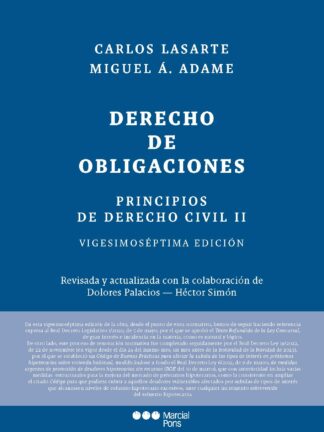 Principios de derecho civil II. Derecho de obligaciones 2024