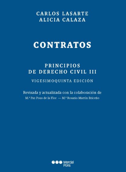 Principios de derecho civil III. Contratos 2024