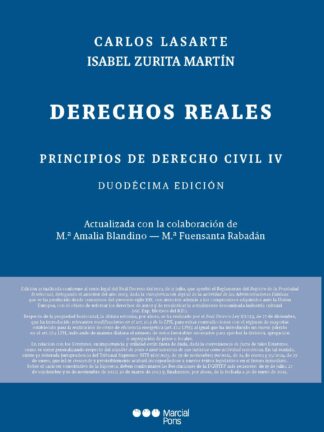 Principios de derecho civil IV. Derechos reales 2024