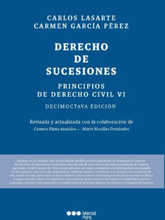 Principios de Derecho civil VI. Derecho de Sucesiones 2024