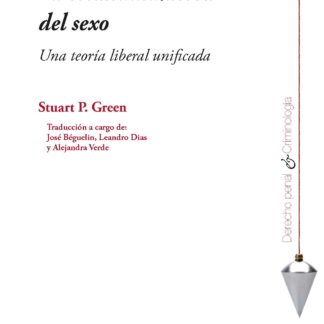 Criminalización del sexo. Una teoría liberal unificada