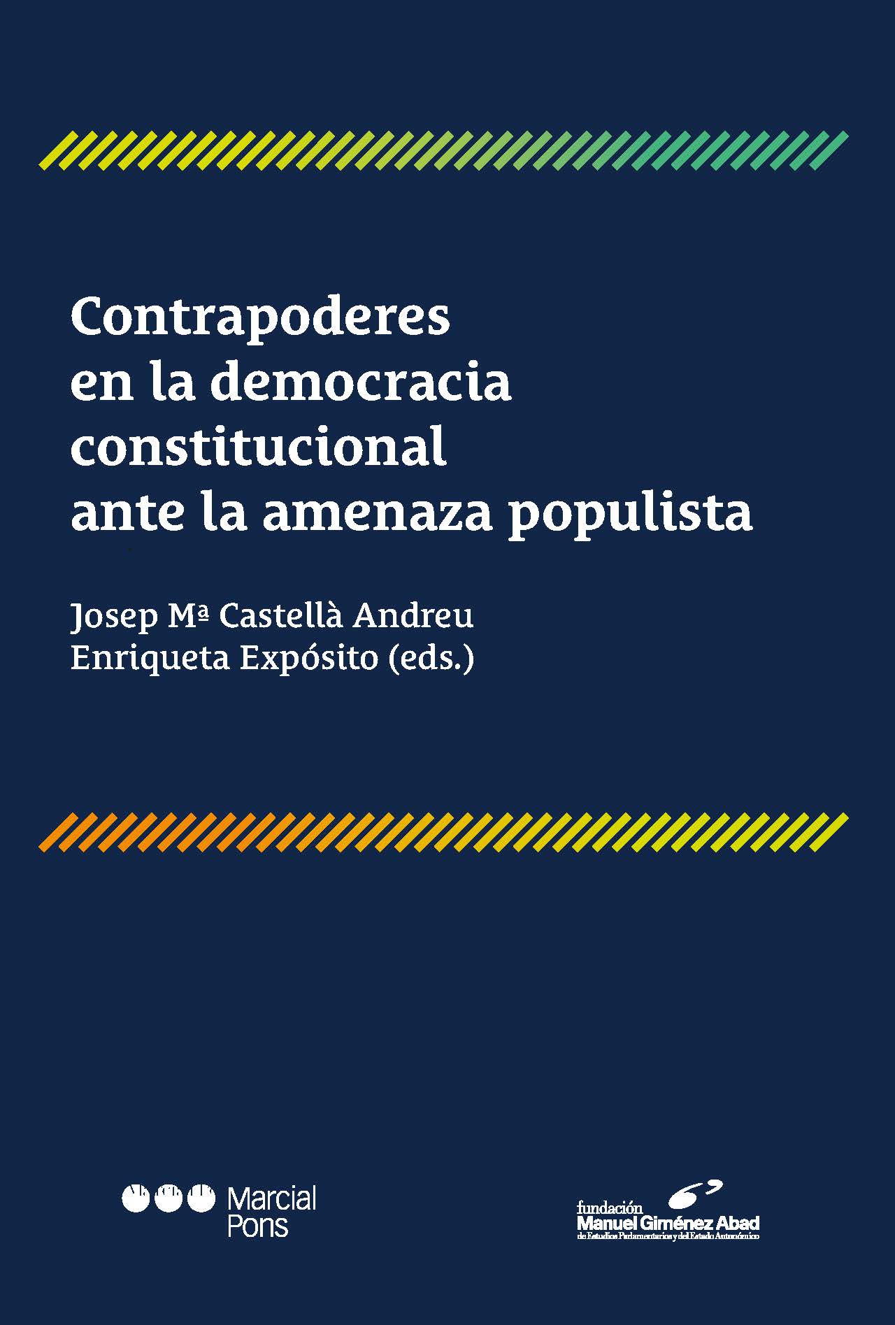 Contrapoderes en la democracia constitucional / 9788413818351