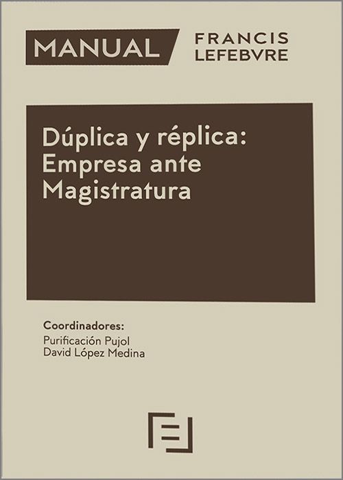 Dúplica y réplica / P. Pujol/ D. López / 9788419896933