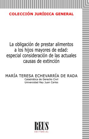 Obligación de prestar alimentos / M.T. Echevarría/9788429028744