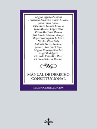 Manual de Derecho Constitucional