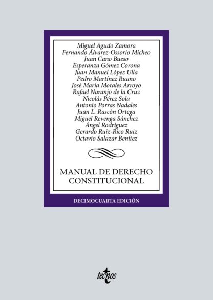 Manual de Derecho Constitucional