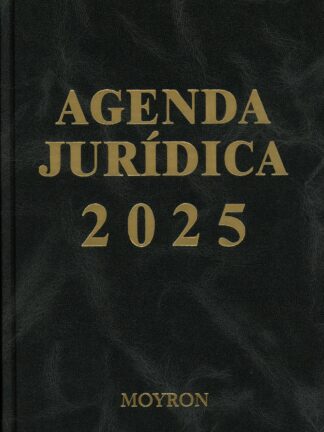 Agenda jurídica Moyron 2025 Gris marengo