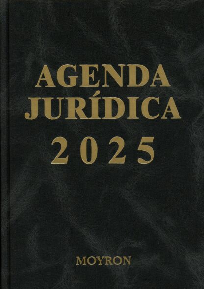 Agenda jurídica Moyron 2025 Gris marengo