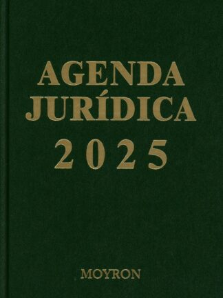 Agenda jurídica Moyron 2025 Verde