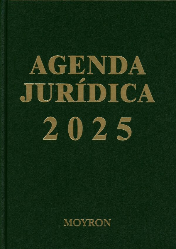 Agenda jurídica Moyron 2025 Verde