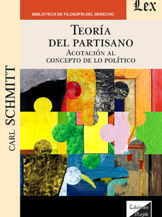 Teoría del partisano. Acotación al concepto de lo político