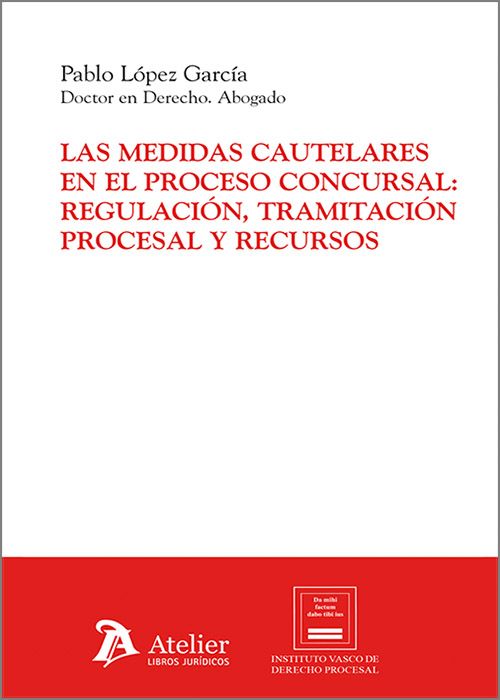 Medidas cautelares proceso concursal / P. LÓPEZ/9791387543051