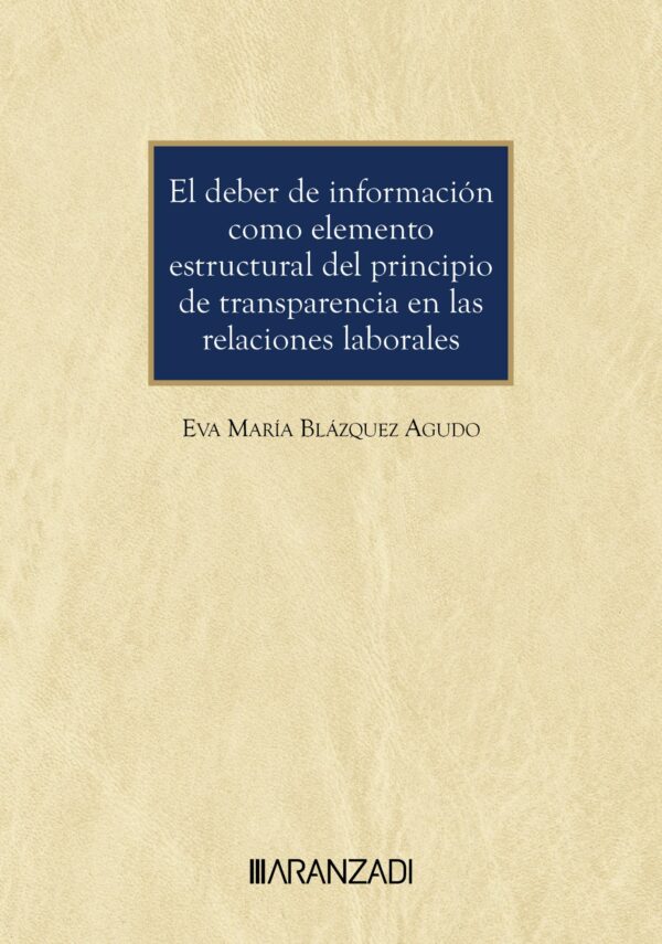 Deber de información transparencia relaciones laborales