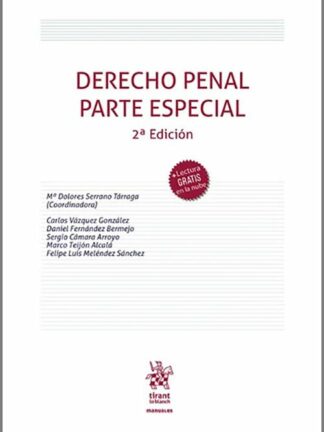 Derecho Penal. Parte Especial 2024. Serrano Tarraga