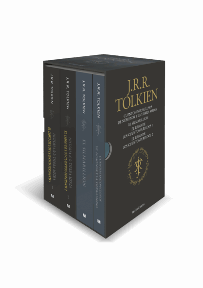 Estuche Tolkien 2 (Silmarillion, Cuentos Inconclusos Tierra Media 1 y 2)