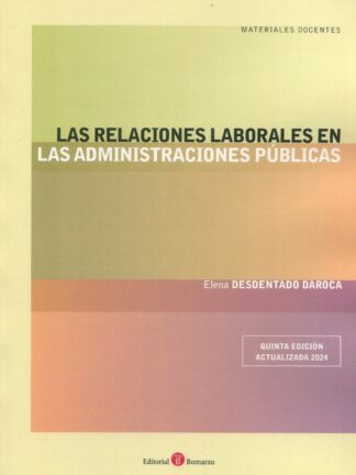 Relaciones laborales en las administraciones públicas 2024