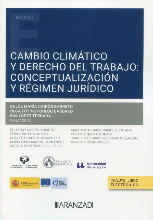 Cambio climático y derecho del trabajo / 9788410308688