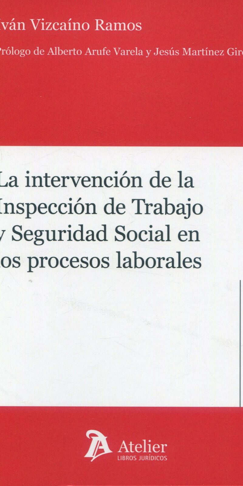 Intervención Inspección de Trabajo/ I. Vizcaíno / 9788410174986