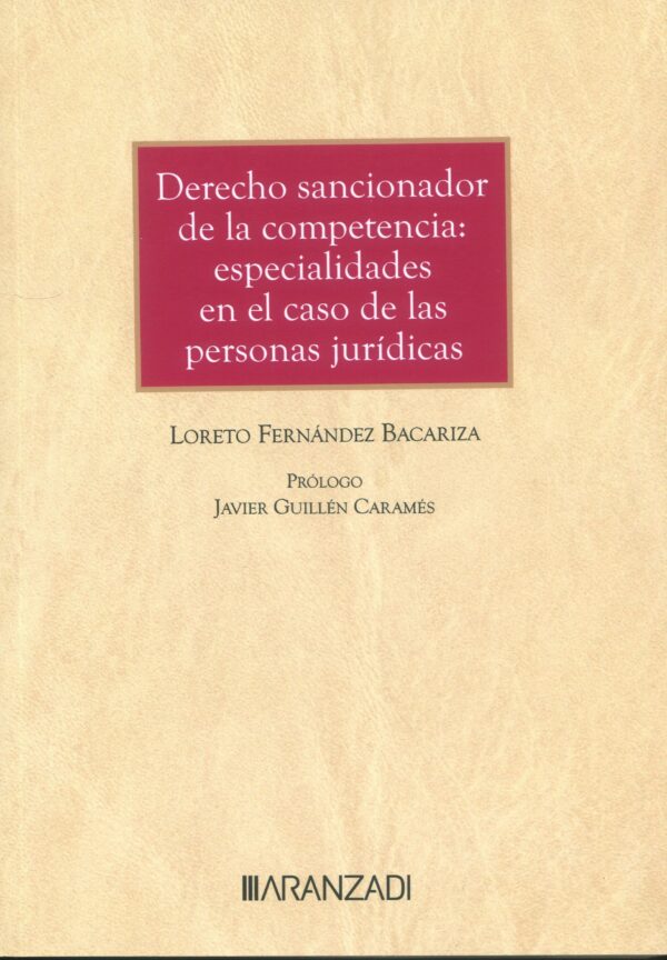 Derecho sancionador competencia /L. Fernández / 9788410308206