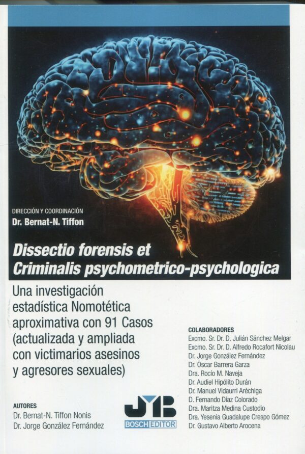 Dissectio Forensis et Criminalis / B. N. TIFFON/ 9788410448186