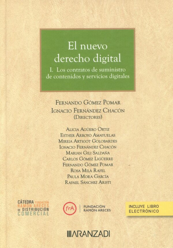 Nuevo derecho digital / GÓMEZ POMAR / 9788413911533