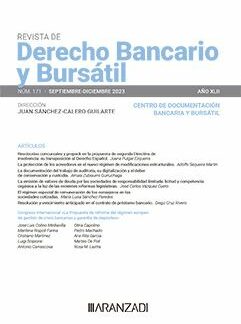 Revista Derecho Bancario y Bursatil 2025  Online