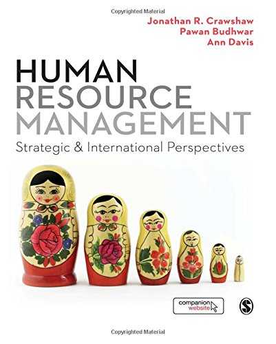 Human Resource Management /J. R. Crawshaw/ 9781446270790