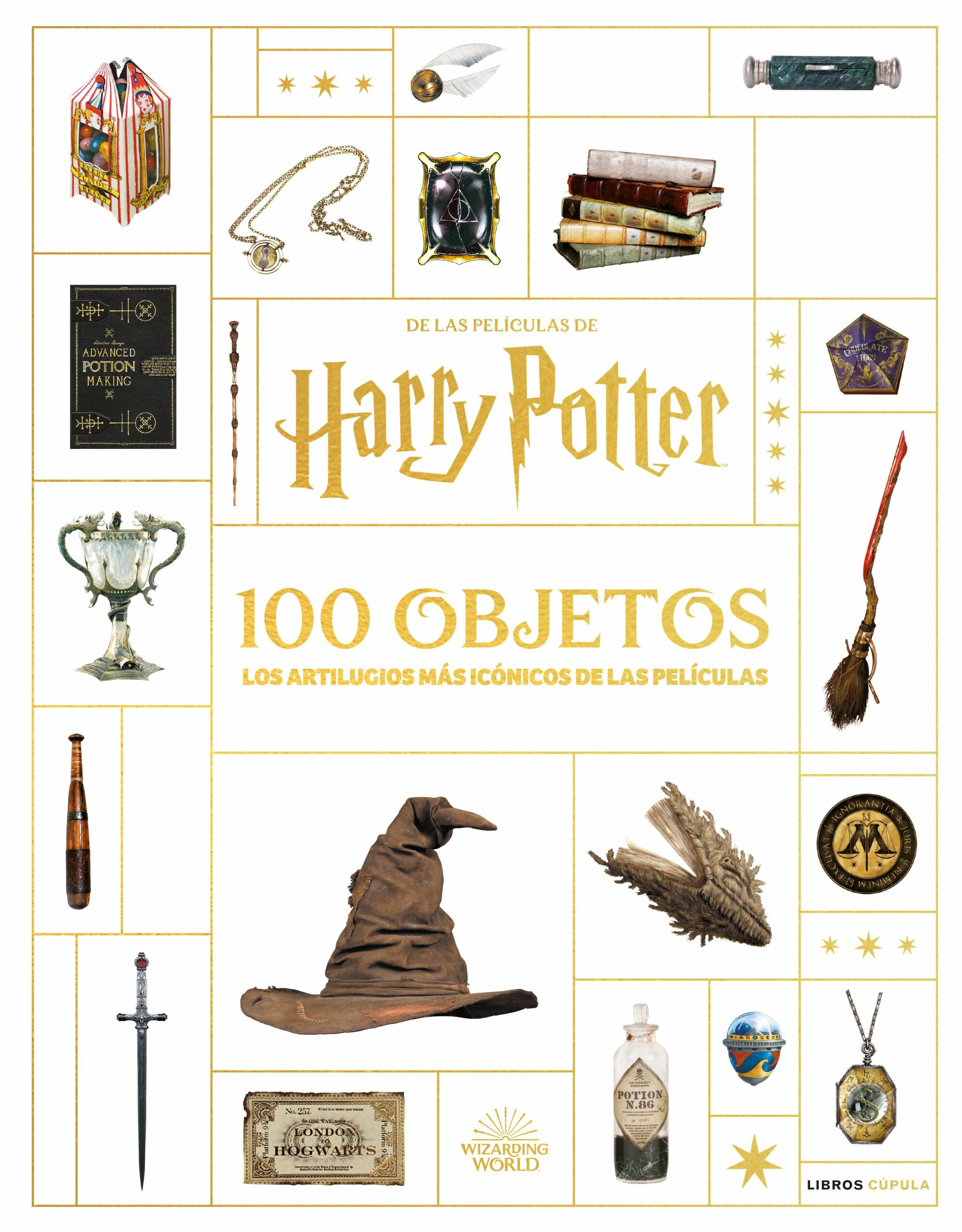 Harry Potter en 100 objetos / 9788448041595