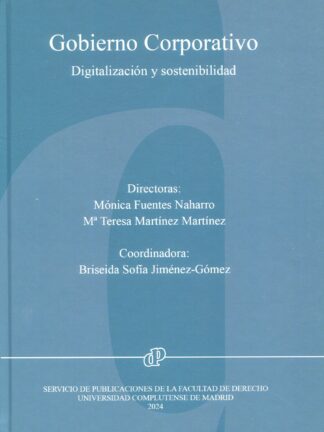 Gobierno corporativo. Digitalización y sostenibilidad