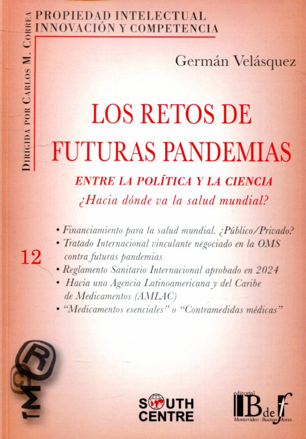 Retos de futuras pandemias / G. VELÁSQUEZ /9789915684307