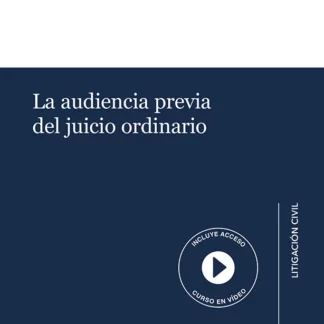 Audiencia previa del juicio ordinario