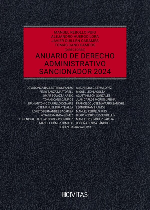 Anuario derecho administrativo sancionador