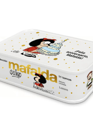 Colección Mafalda: 11 tomos en una caja de lata (edición ¡Feliz aniversario, Mafalda!)