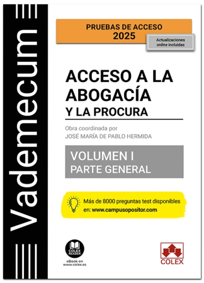 Vademecum acceso abogacía y la procura 2025