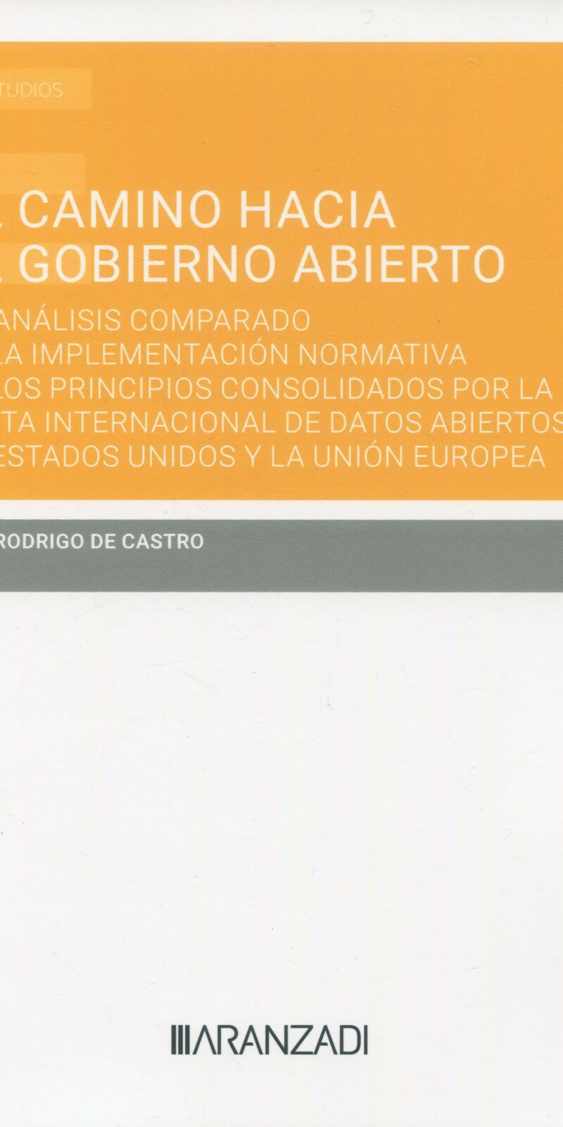 Camino hacia el gobierno abierto / 9788410784581