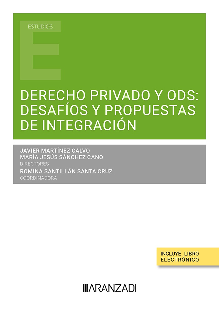 Derecho privado y ODS / 9788410295414