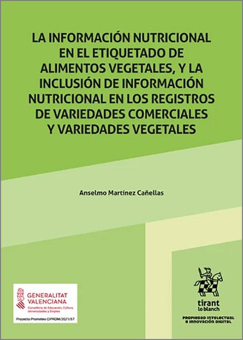 Información nutricional etiquetado alimentos 9788410710450