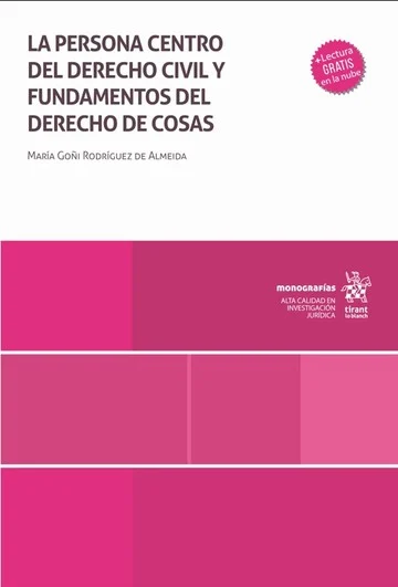 Persona centro derecho civil /M.G. Rodríguez/ 9788410717916