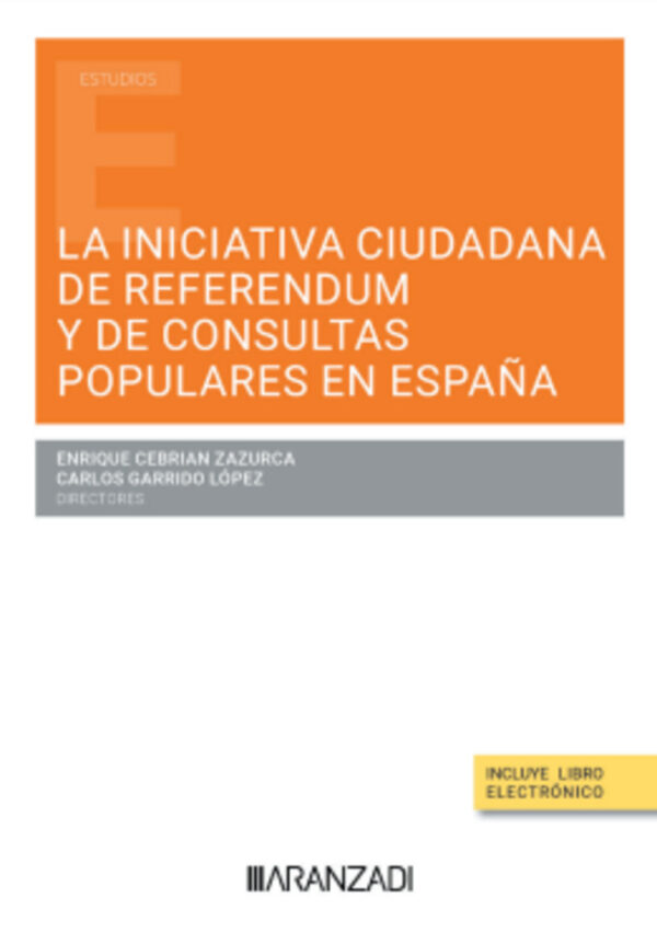 Iniciativa ciudadana de referendum / 9788410788138