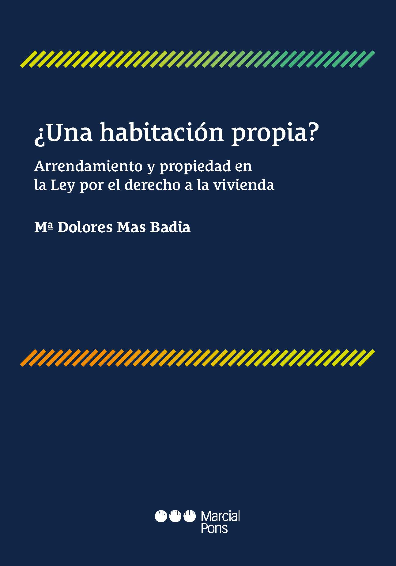 Una habitación propia / M.D. MAS BADÍA/ 9788413818795