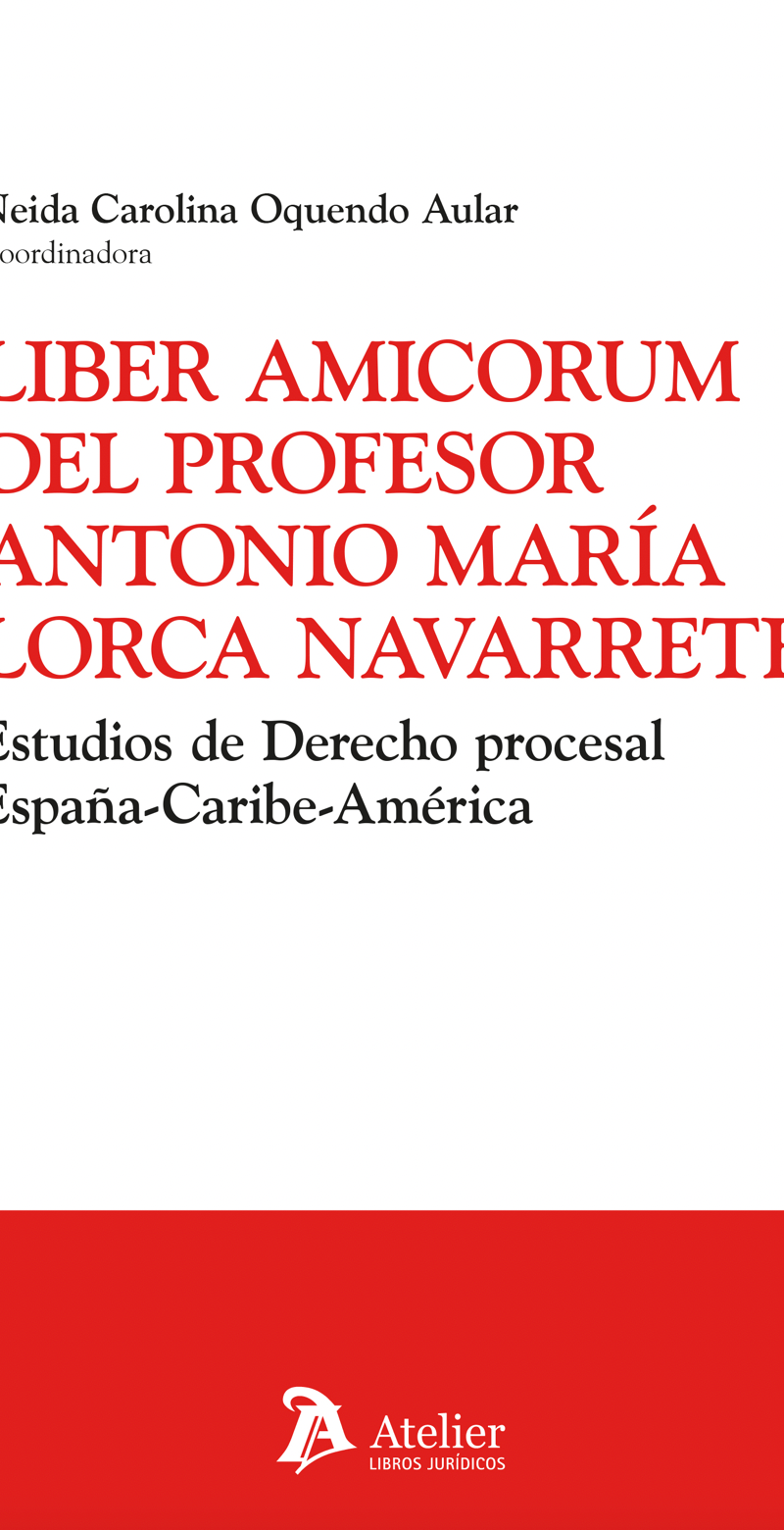 Liber amicorum profesor Antonio María Lorca// 9791387543280