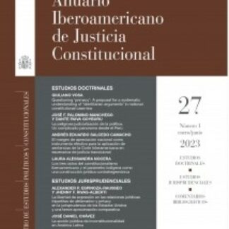 PDF Anuario Iberoamericano de Justicia Constitucional Nº 28 (2). Julio/ diciembre 2024
