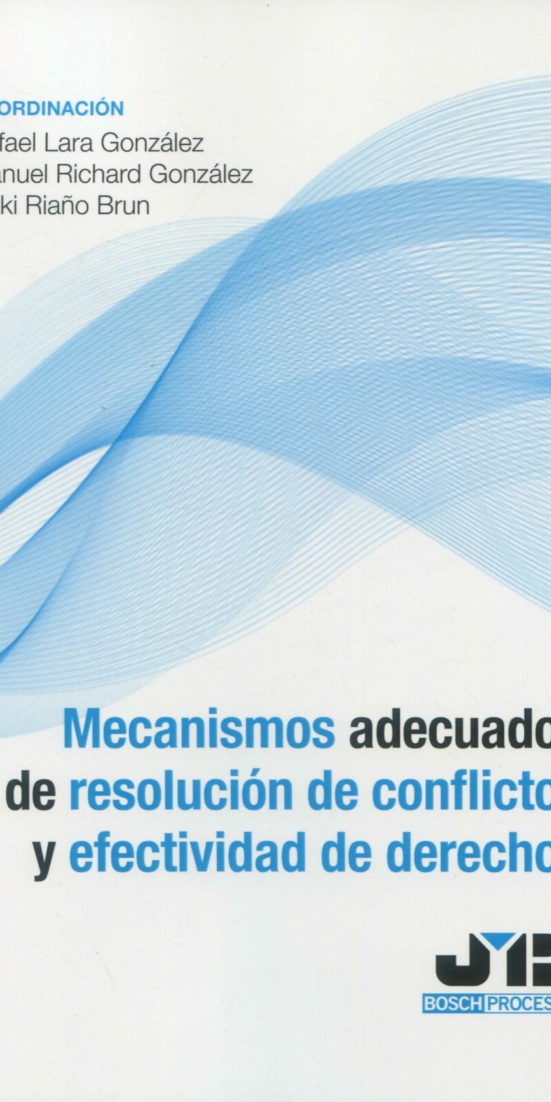 Mecanismos adecuados resolución conflictos / 9788410448377