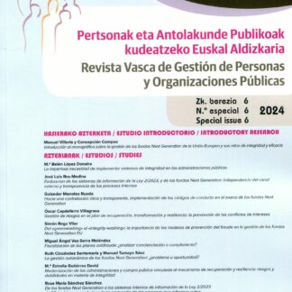 Revista Vasca de Gestión de Personas y Organizaciones Públicas Número especial 6