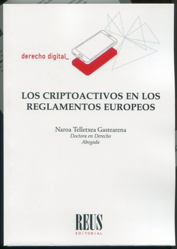 Criptoactivos reglamentos europeos/N. Telletxea /9788429029093