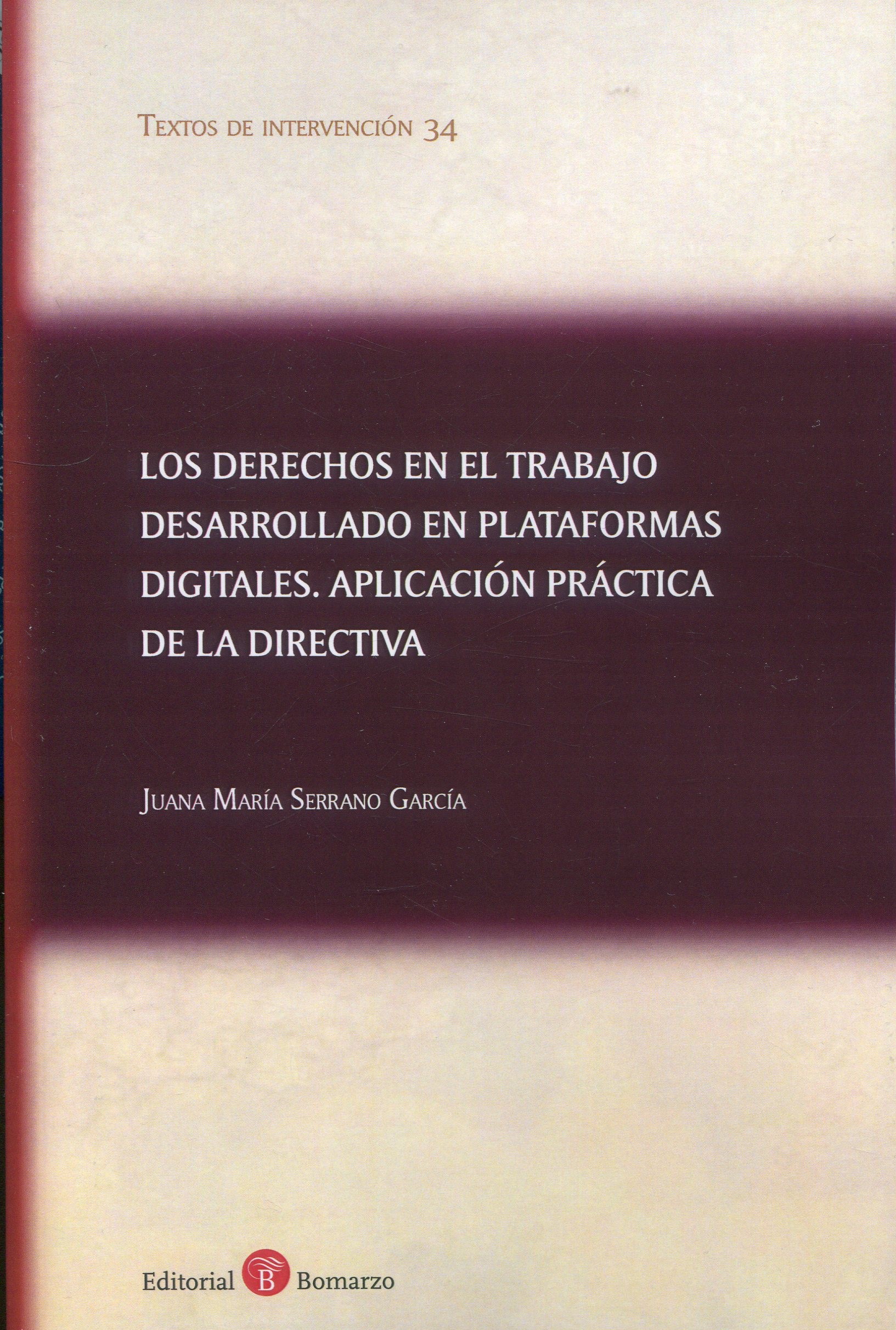 Derechos trabajo plataformas digitales/9788419574688