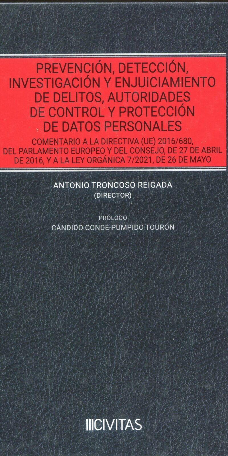 Prevención detección investigación enjuiciamiento/ 9788491979289