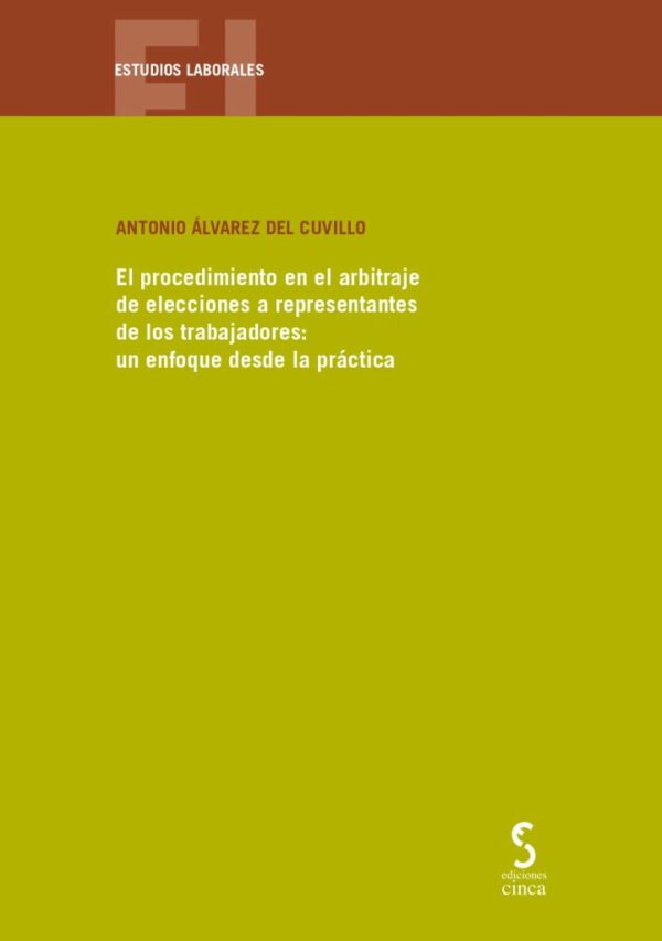 Procedimiento arbitraje elecciones representantes/ 9788410167049