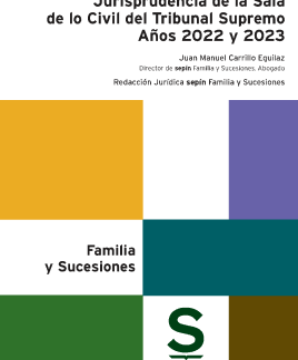 Jurisprudencia de la Sala de lo Civil del Tribunal Supremo Años 2022 y 2023. Jurisprudencia de la Sala de lo Civil del Tribunal Supremo. Familia y Sucesiones